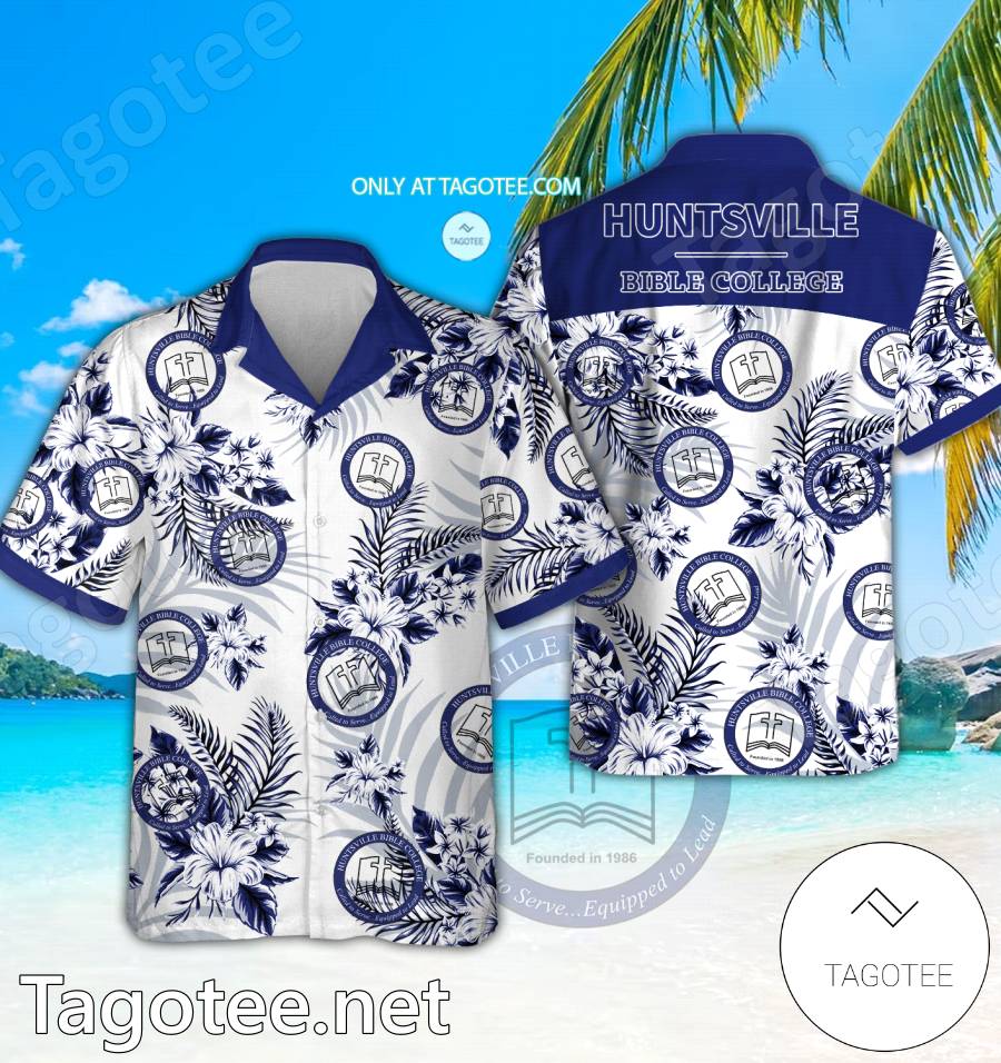 Huntsville Bible College Logo Hawaiian Shirt And Shorts - EmonShop