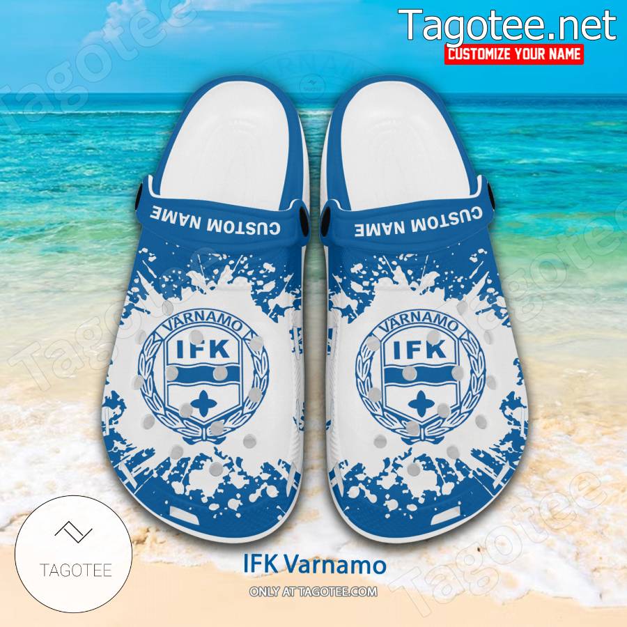 IFK Varnamo Custom Crocs Clogs - BiShop a