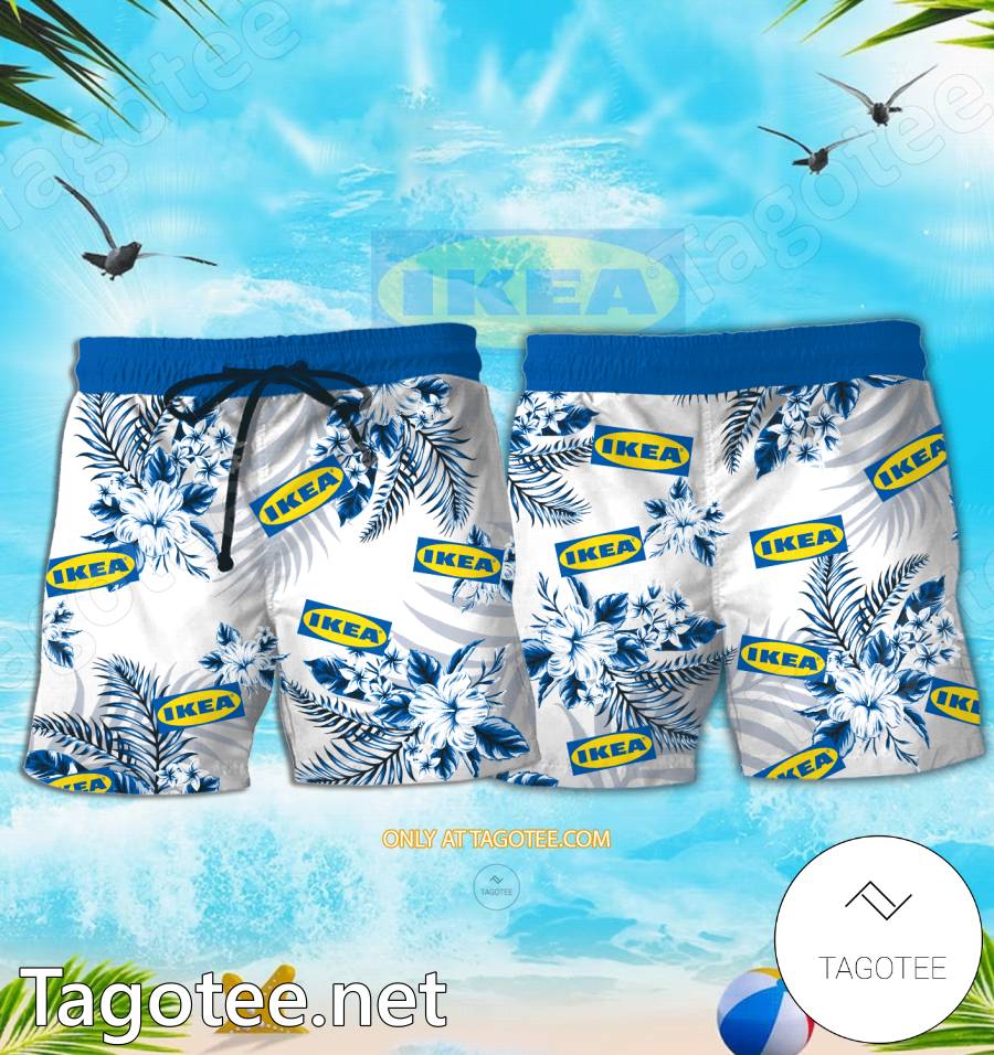 IKEA Logo Hawaiian Shirt And Shorts - EmonShop a