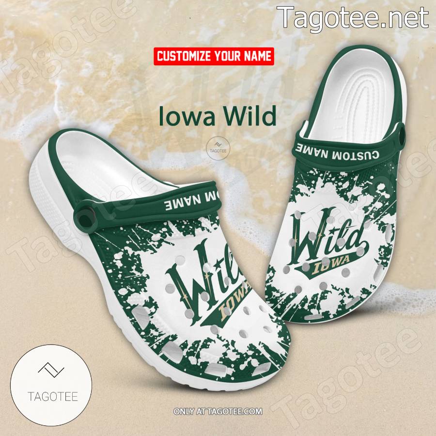 Iowa Wild Logo Crocs Clogs - BiShop