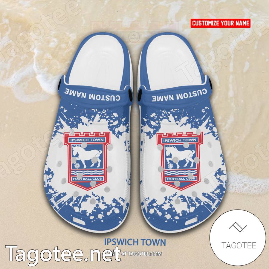 Ipswich Town Custom Crocs Clogs - BiShop a