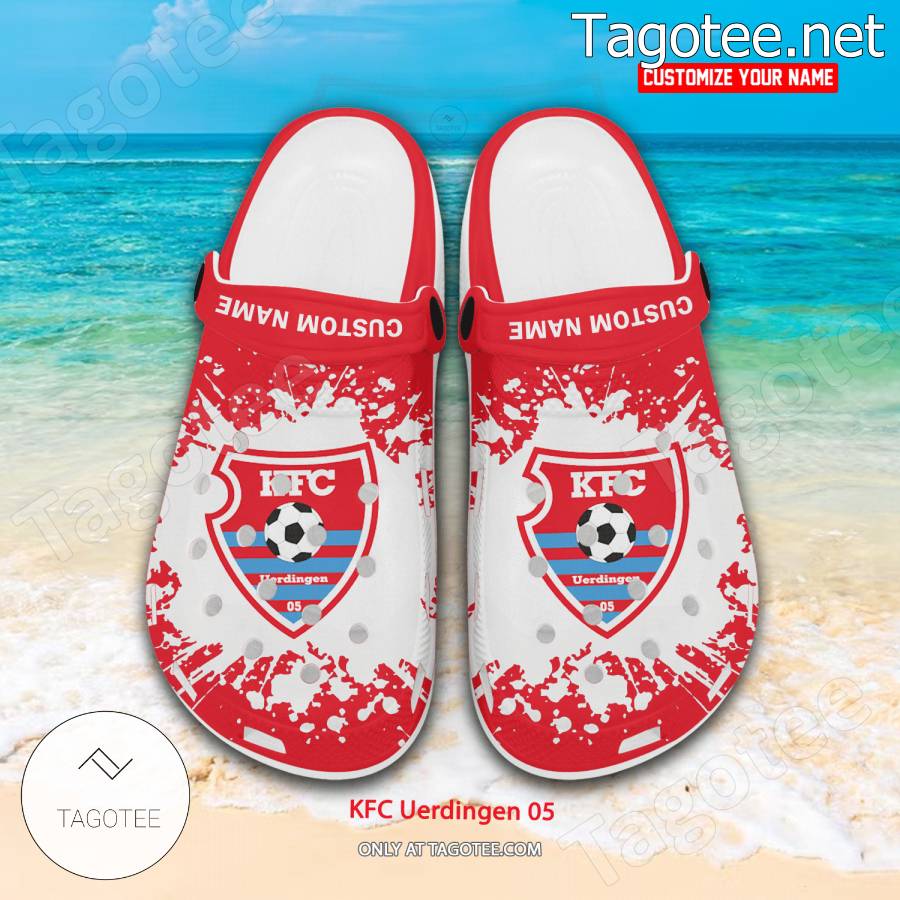 KFC Uerdingen 05 Custom Crocs Clogs - BiShop a