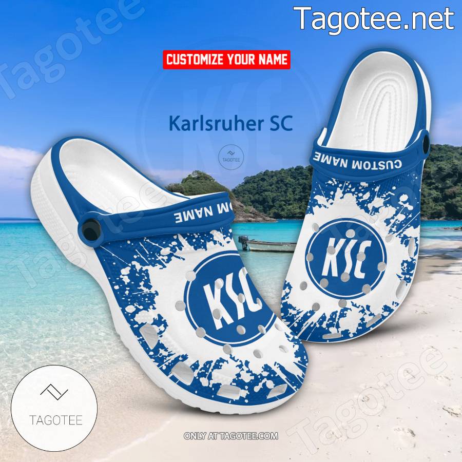 Karlsruher SC Custom Crocs Clogs - BiShop