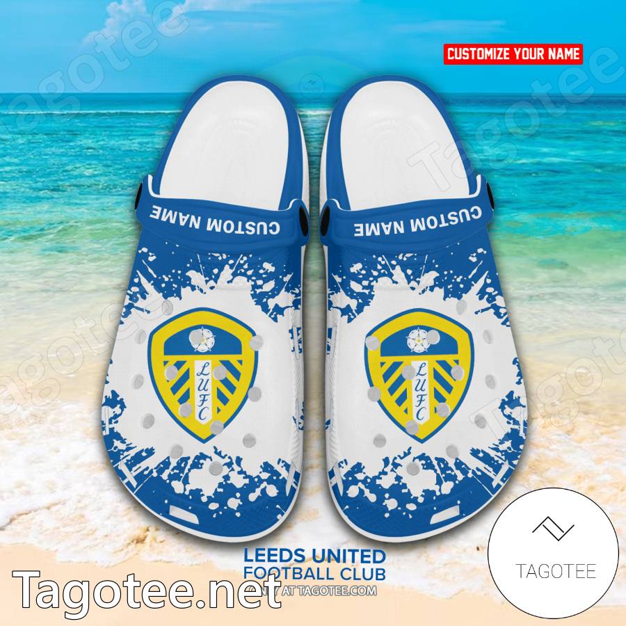 Leeds United Custom Crocs Clogs - BiShop a