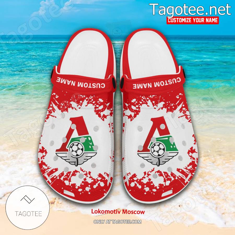 Lokomotiv Moscow Custom Crocs Clogs - BiShop a