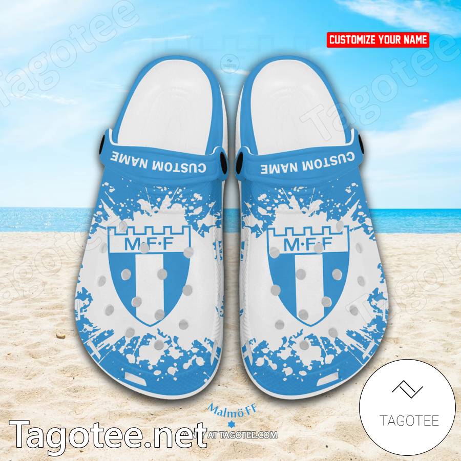 Malmö FF Custom Crocs Clogs - BiShop a