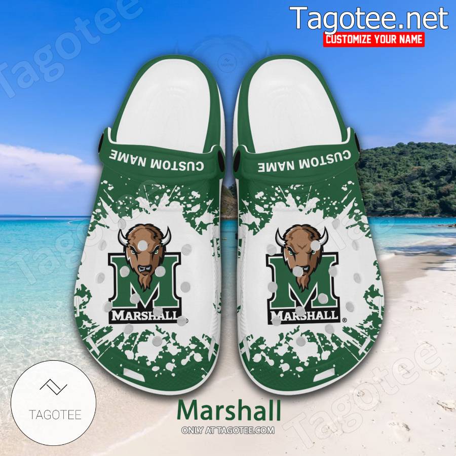 Marshall Logo Custom Crocs Clogs - BiShop a