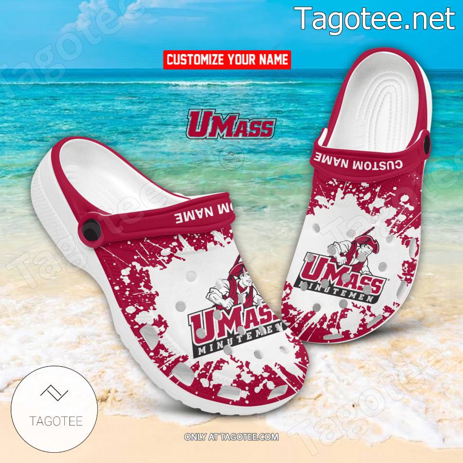 Massachusetts Logo Custom Crocs Clogs - BiShop