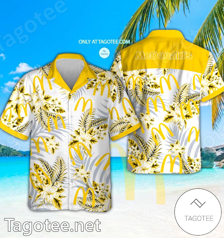 McDonald's Logo Hawaiian Shirt And Shorts - EmonShop