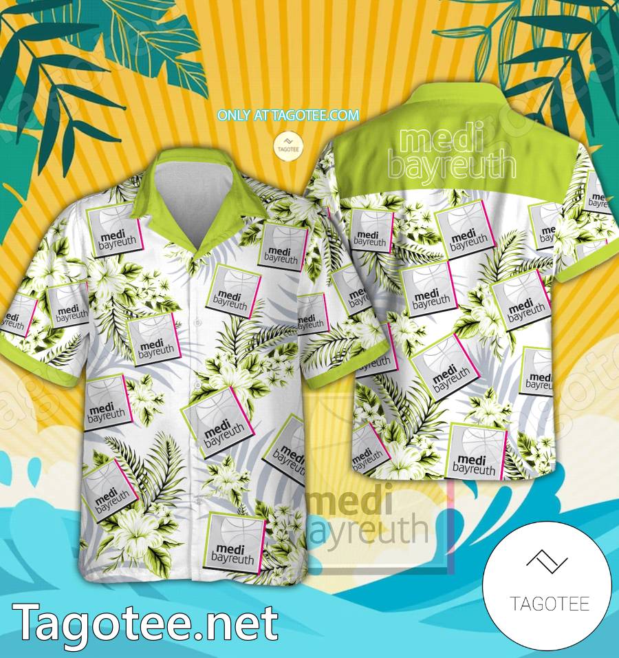 Medi Bayreuth Logo Hawaiian Shirt And Shorts - EmonShop