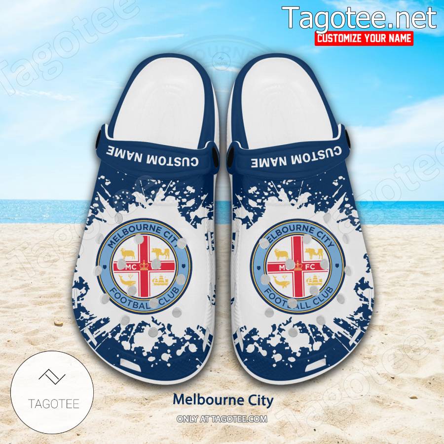 Melbourne City Custom Crocs Clogs - BiShop a