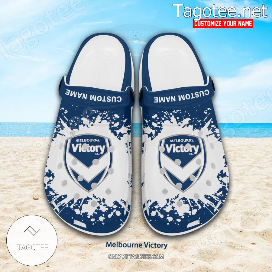 Melbourne Victory Custom Crocs Clogs - BiShop a