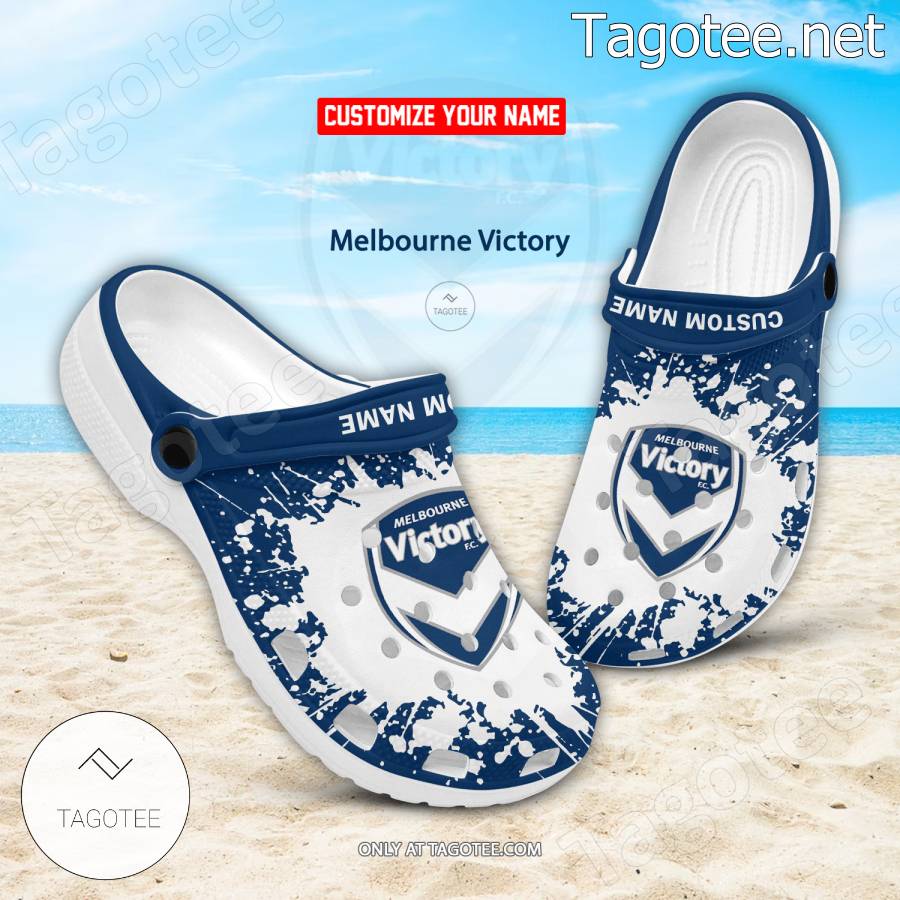 Melbourne Victory Custom Crocs Clogs - BiShop