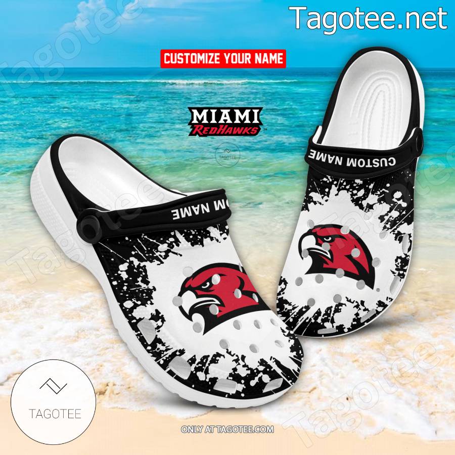 Miami (Oh) Logo Custom Crocs Clogs - BiShop