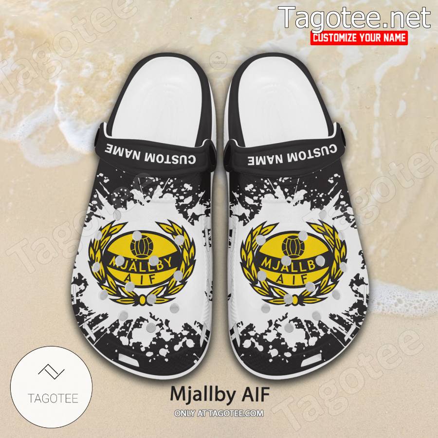 Mjallby AIF Custom Crocs Clogs - BiShop a