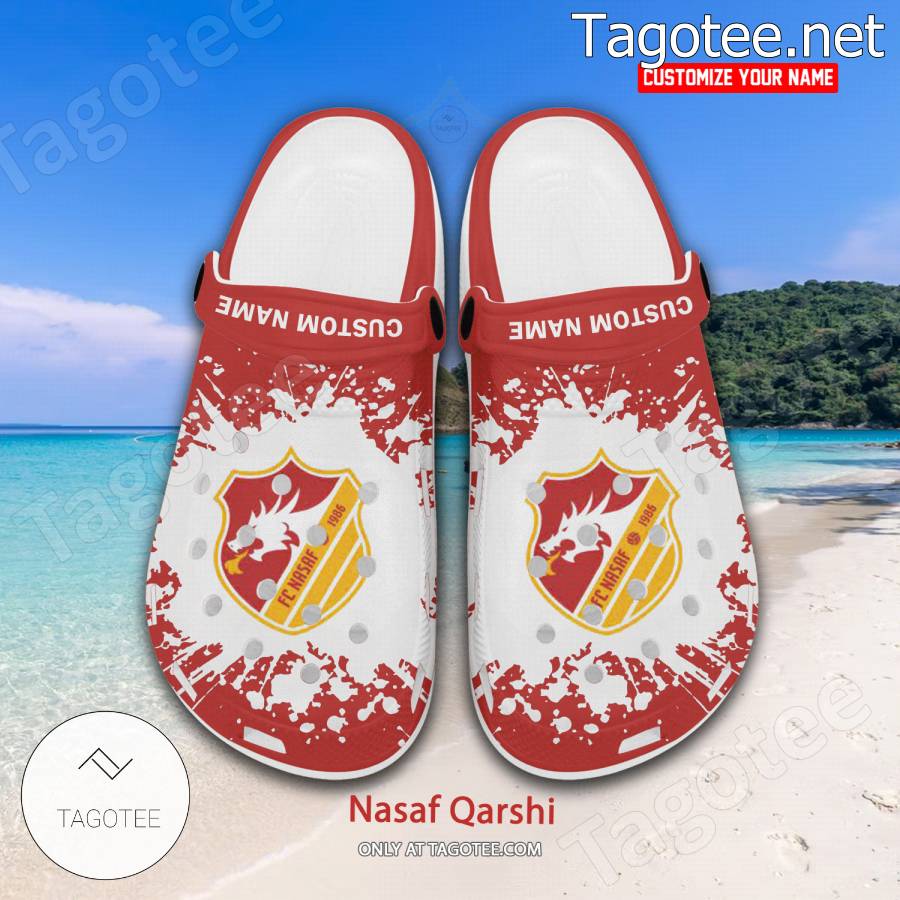 Nasaf Qarshi Logo Custom Crocs Clogs - BiShop a