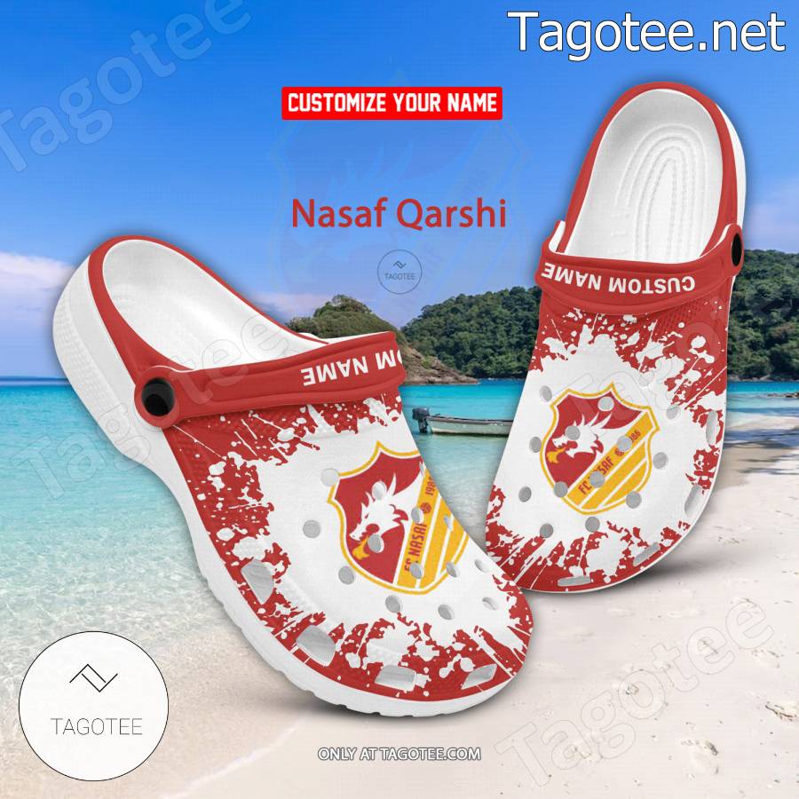 Nasaf Qarshi Logo Custom Crocs Clogs - BiShop