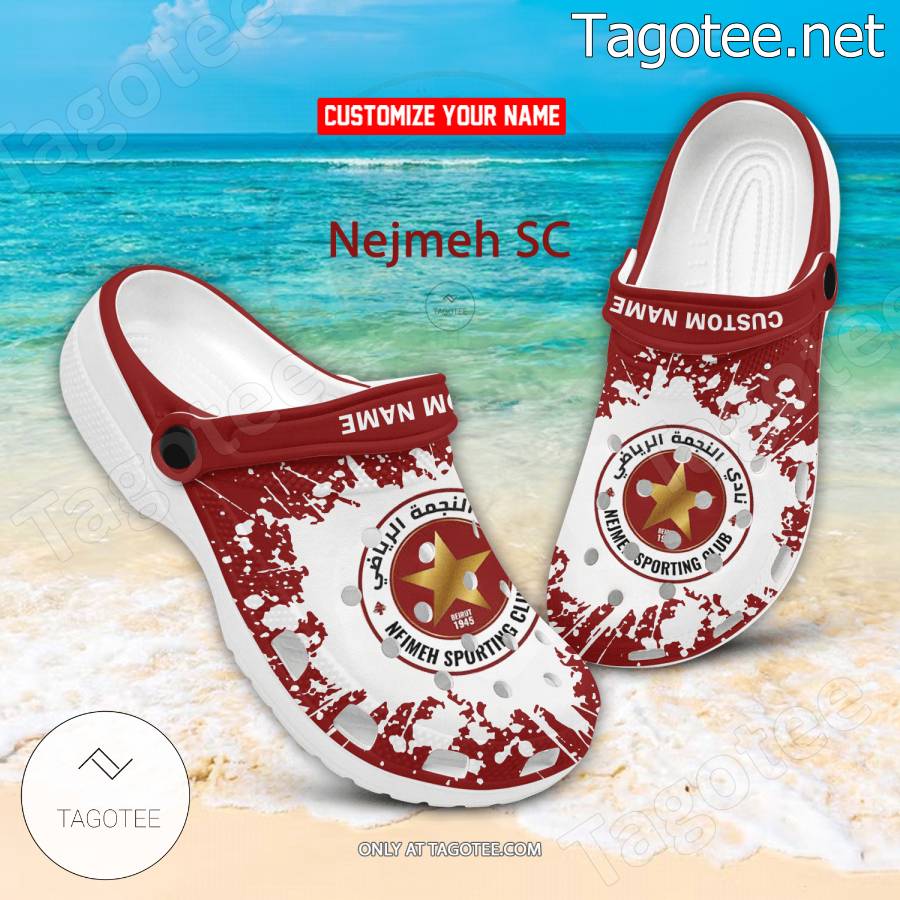 Nejmeh SC Logo Custom Crocs Clogs - BiShop