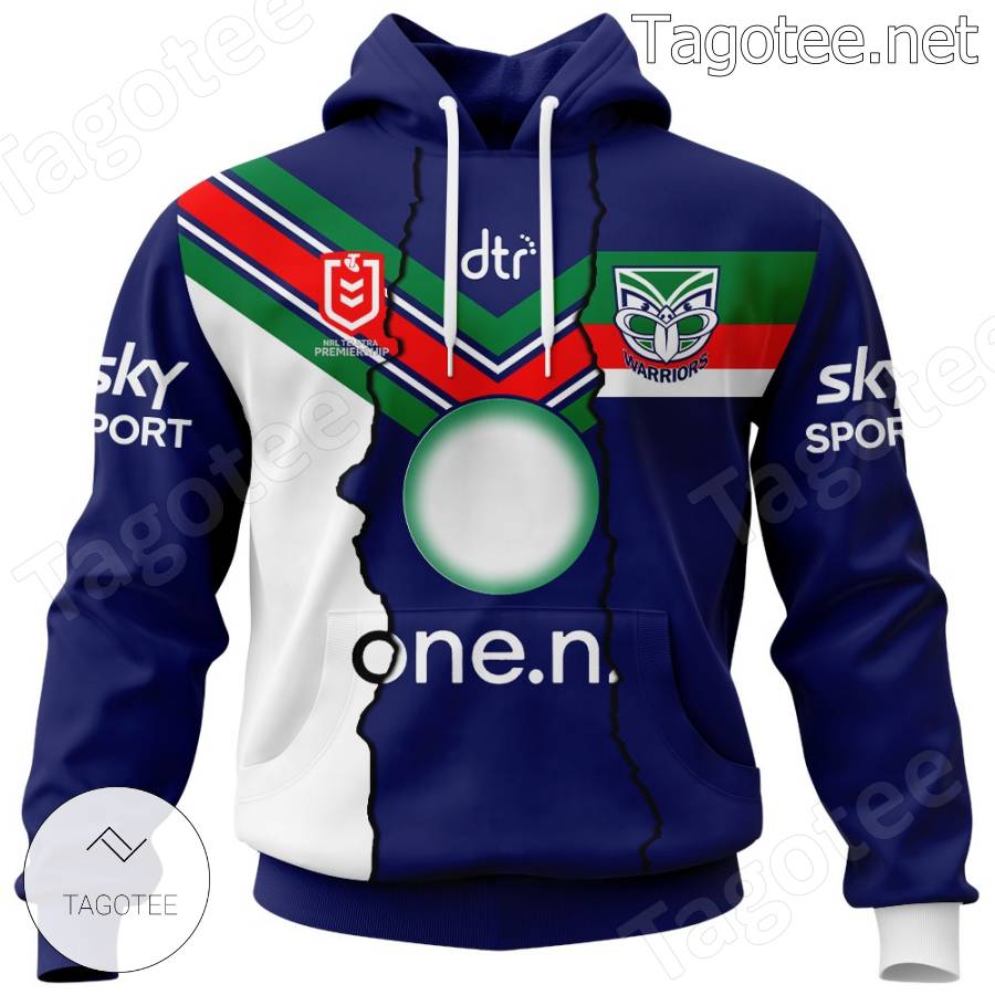 New Zealand Warriors Nrl One Nz Custom Hoodie And Pants a