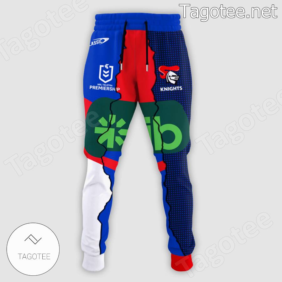 Newcastle Knights Nrl Nib Custom Hoodie And Pants