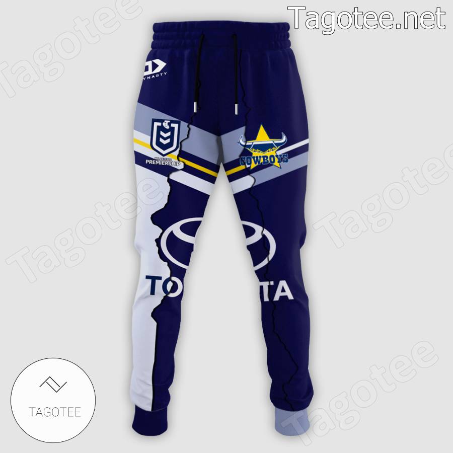 North Queensland Cowboys Nrl Toyota Custom Hoodie And Pants