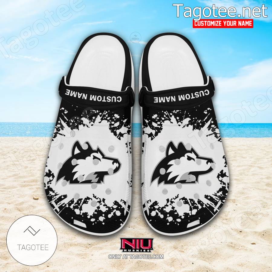 Northern Illinois Logo Custom Crocs Clogs - BiShop a