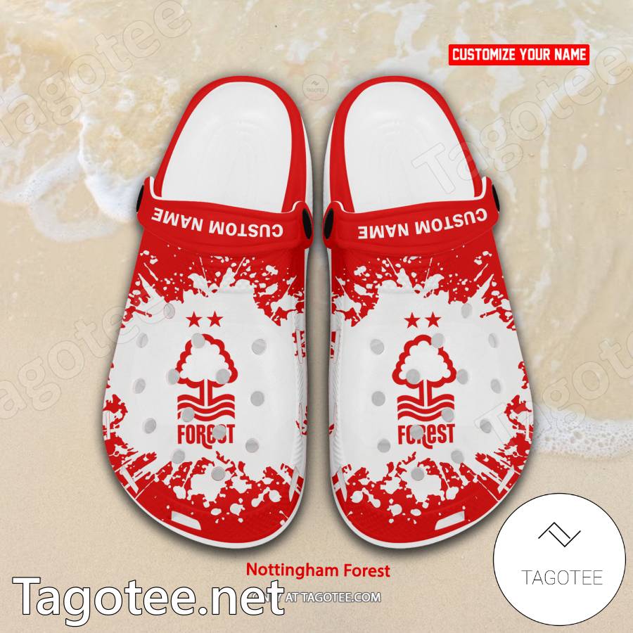 Nottingham Forest Custom Crocs Clogs - BiShop a