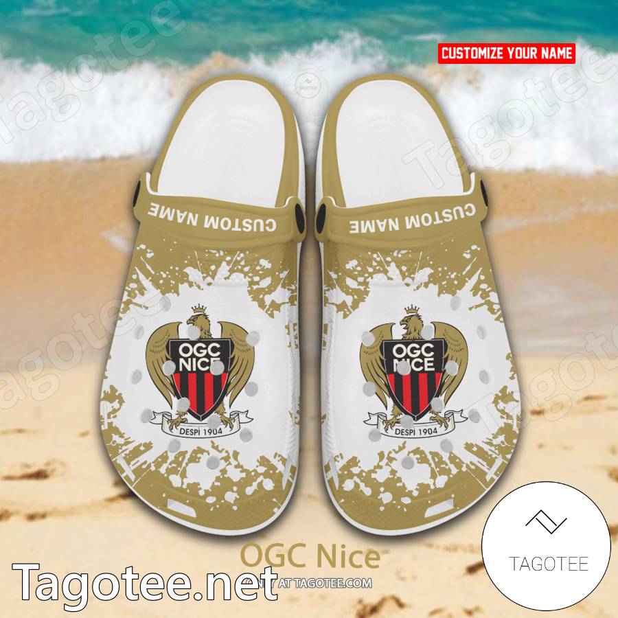 OGC Nice Custom Crocs Clogs - BiShop a