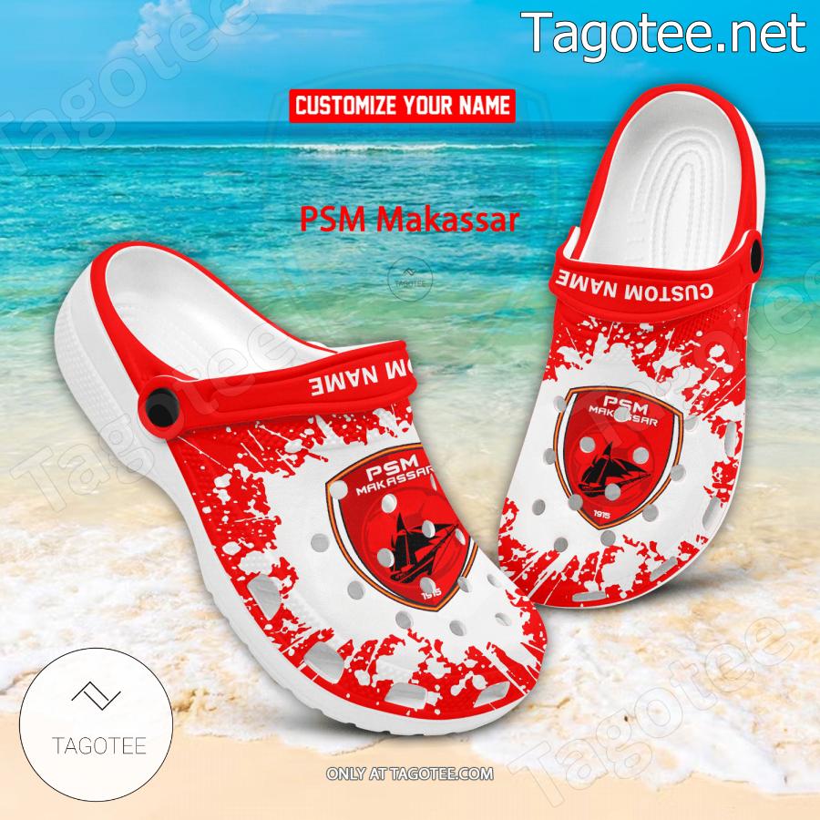 PSM Makassar Logo Custom Crocs Clogs - BiShop