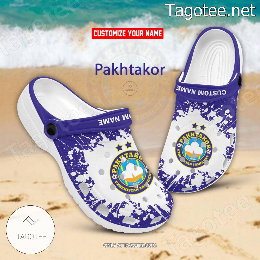 Pakhtakor Logo Custom Crocs Clogs - BiShop