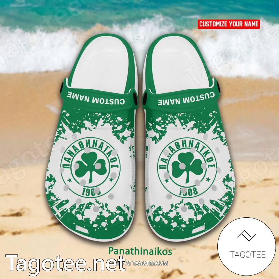 Panathinaikos Custom Crocs Clogs - BiShop a