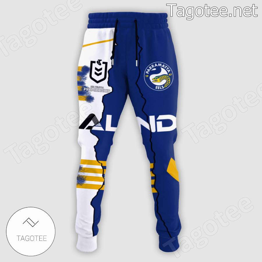 Parramatta Eels Nrl Aland Custom Hoodie And Pants