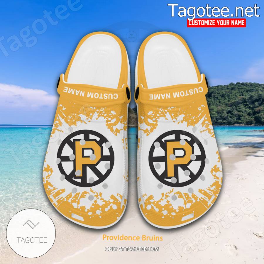 Providence Bruins Logo Crocs Clogs - BiShop a