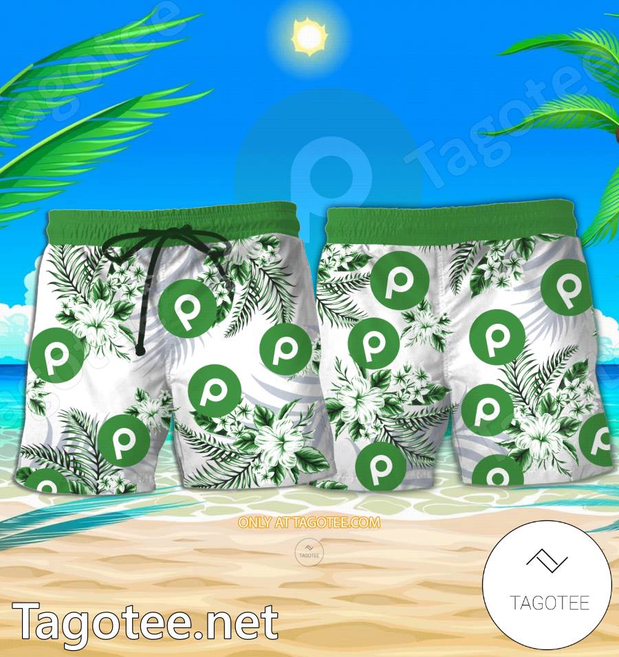 Publix Super Markets Logo Hawaiian Shirt And Shorts - EmonShop a