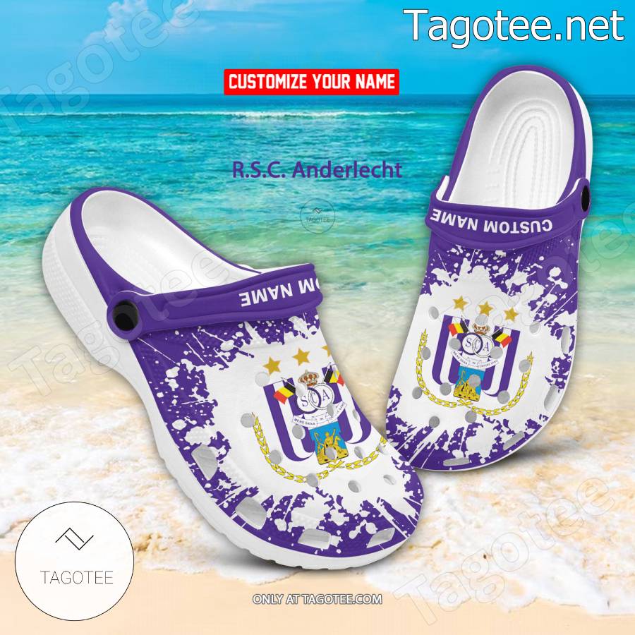 R.S.C. Anderlecht Custom Crocs Clogs - BiShop