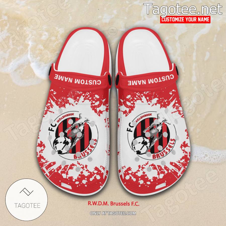 R.W.D.M. Brussels F.C. Custom Crocs Clogs - BiShop a