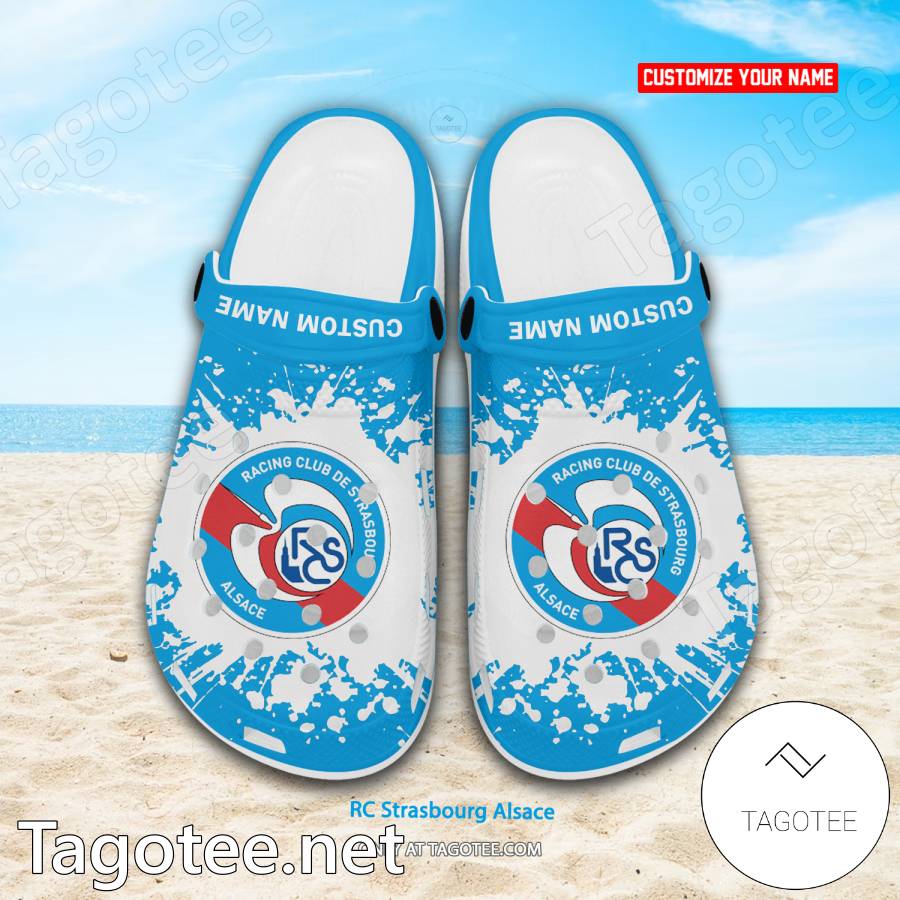 RC Strasbourg Alsace Custom Crocs Clogs - BiShop a