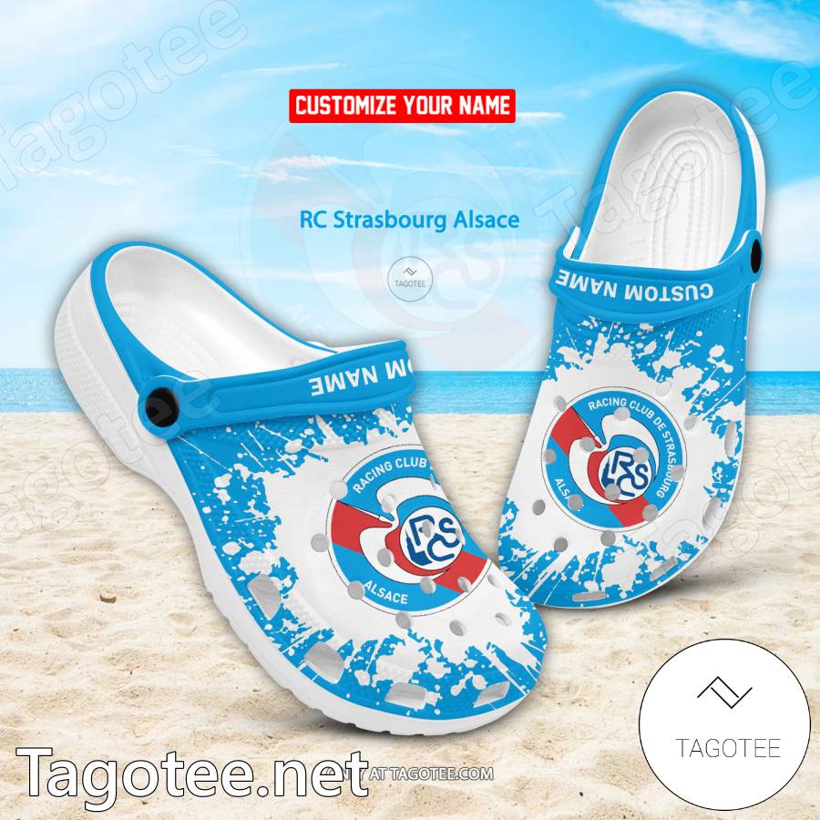 RC Strasbourg Alsace Custom Crocs Clogs - BiShop