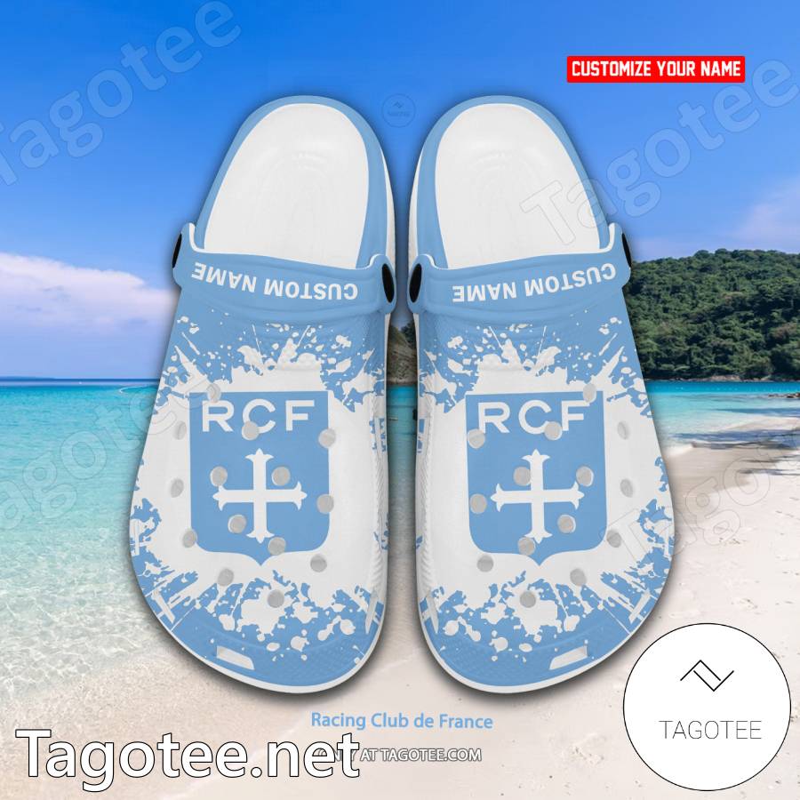 Racing Club de France Custom Crocs Clogs - BiShop a