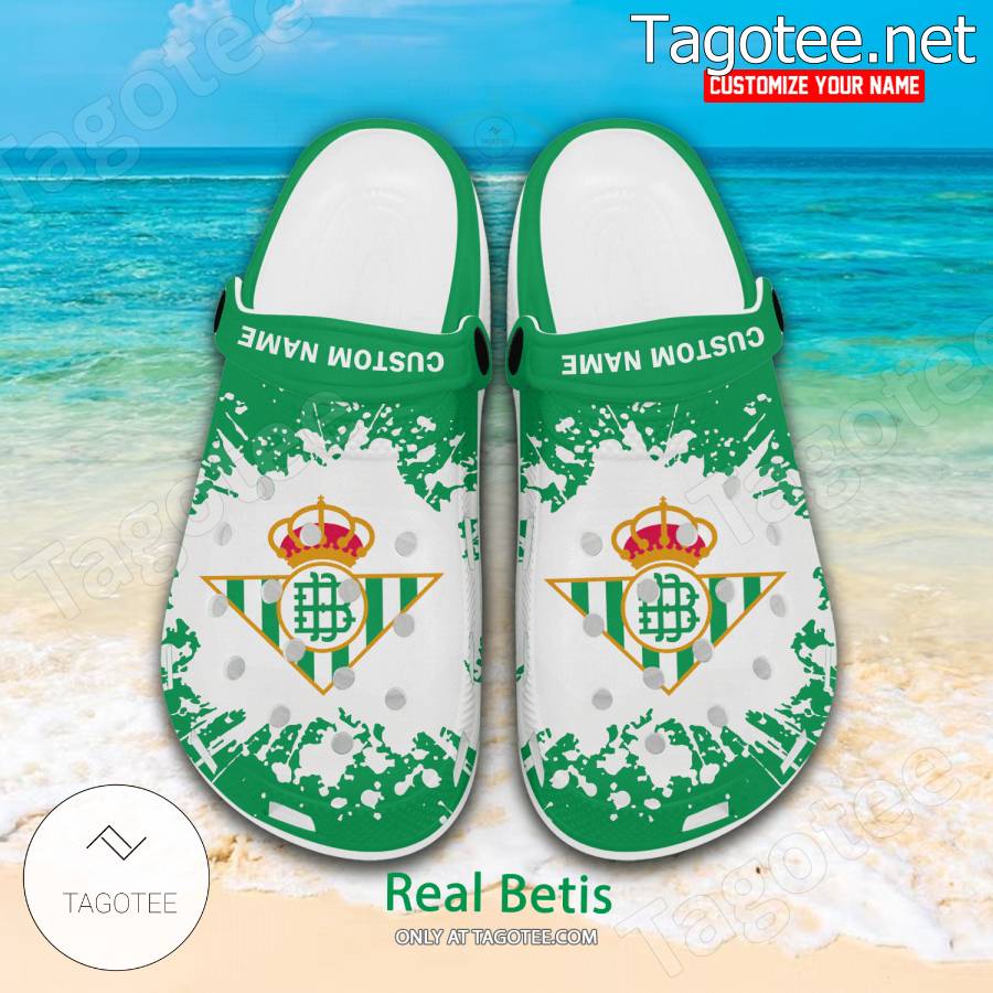 Real Betis Custom Crocs Clogs - BiShop a