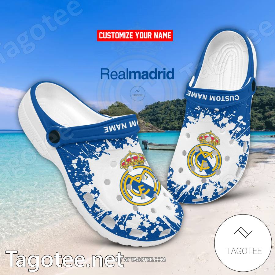 Real Madrid Custom Crocs Clogs - BiShop