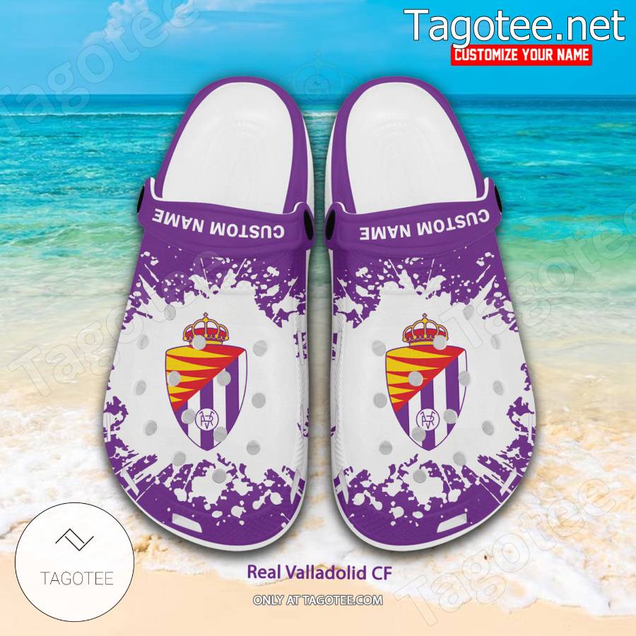 Real Valladolid CF Custom Crocs Clogs - BiShop a