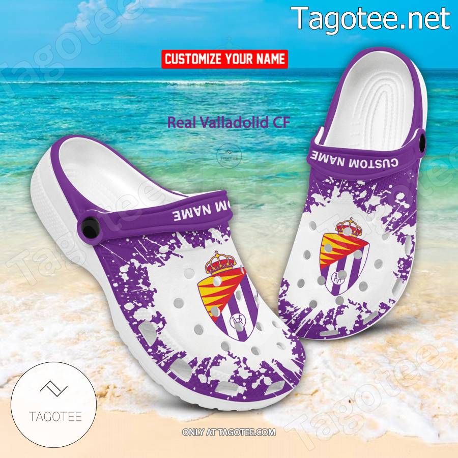 Real Valladolid CF Custom Crocs Clogs - BiShop