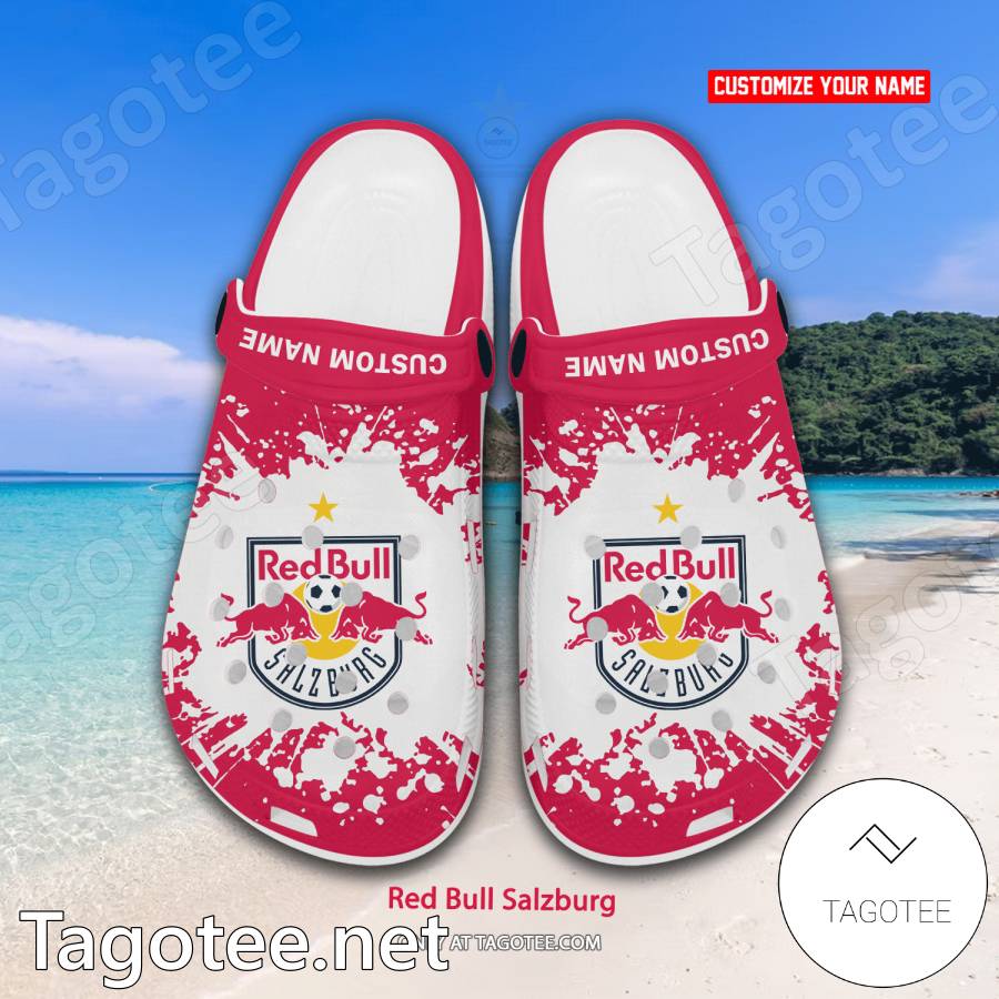 Red Bull Salzburg Custom Crocs Clogs - BiShop a