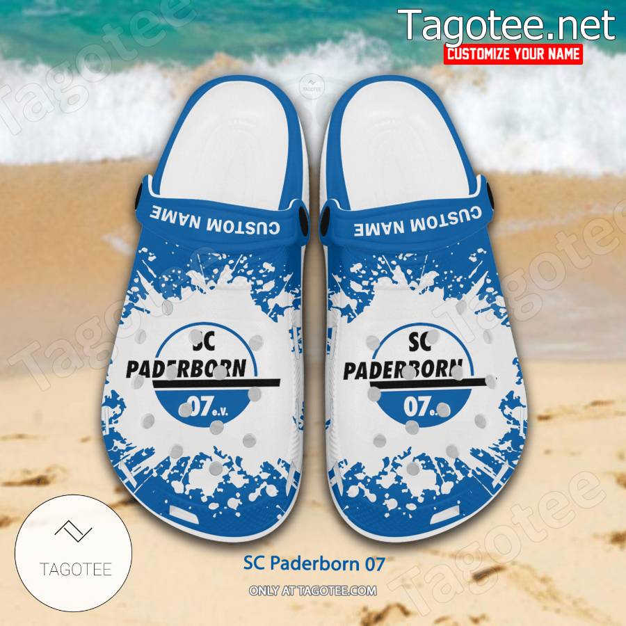 SC Paderborn 07 Custom Crocs Clogs - BiShop a