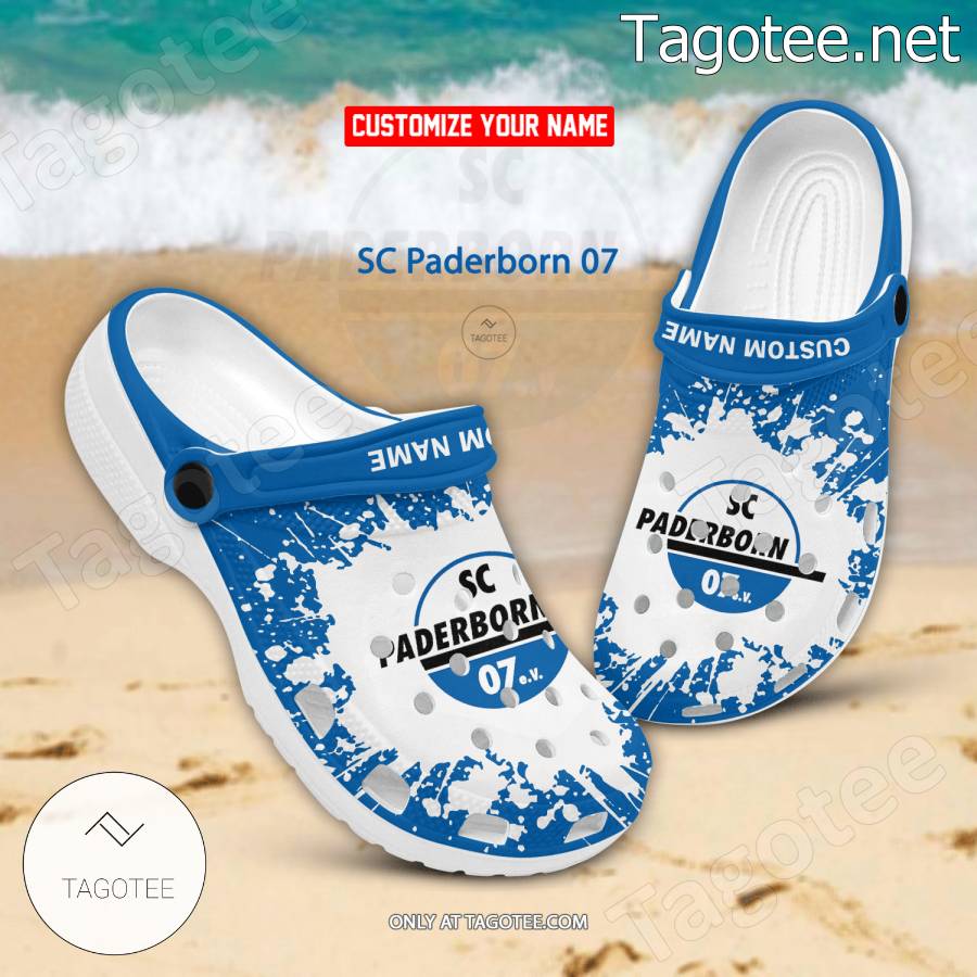 SC Paderborn 07 Custom Crocs Clogs - BiShop