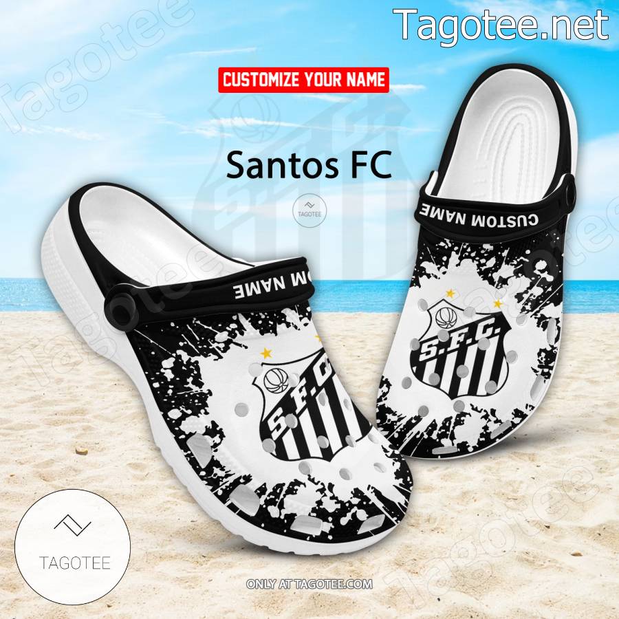 Santos FC Custom Crocs Clogs - BiShop