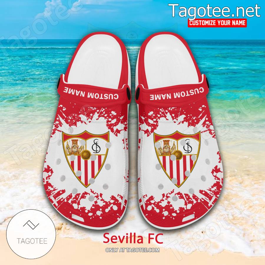 Sevilla FC Custom Crocs Clogs - BiShop a