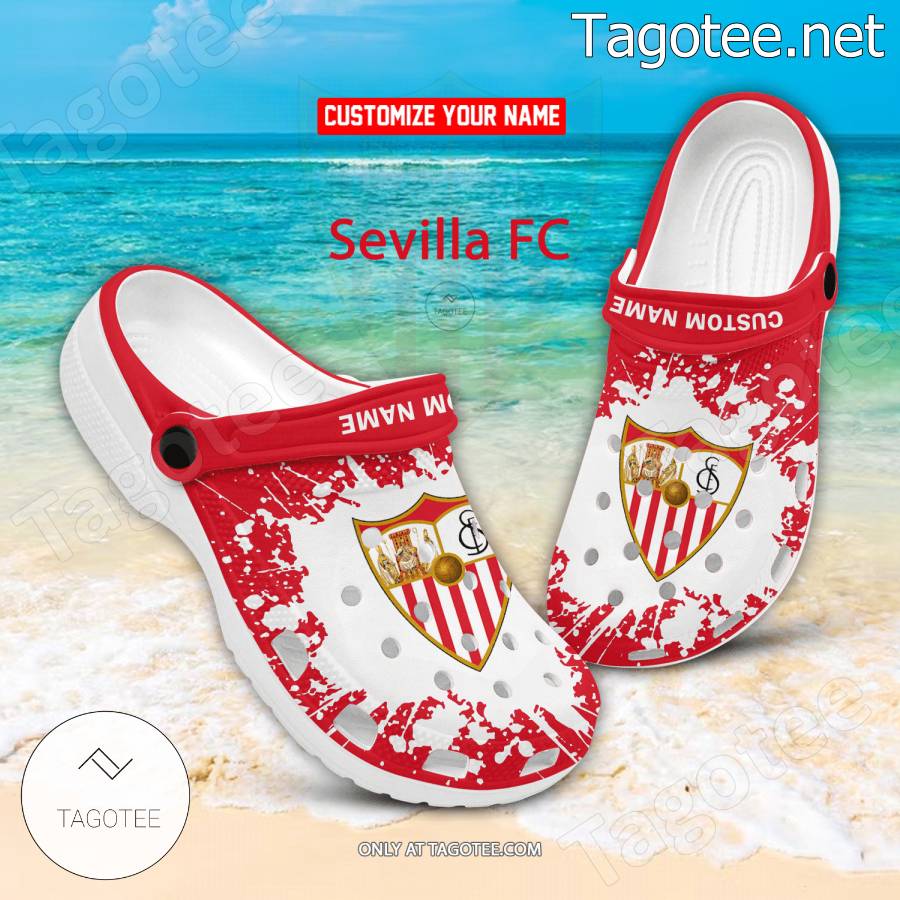 Sevilla FC Custom Crocs Clogs - BiShop