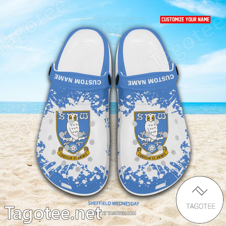 Sheffield Wednesday Custom Crocs Clogs - BiShop a